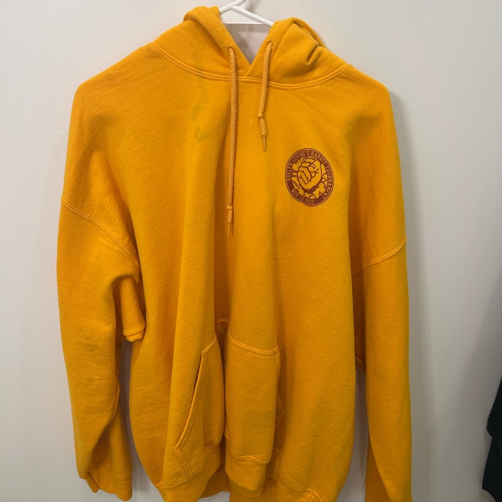 Baylen Levine Yellow Hoodie Karate